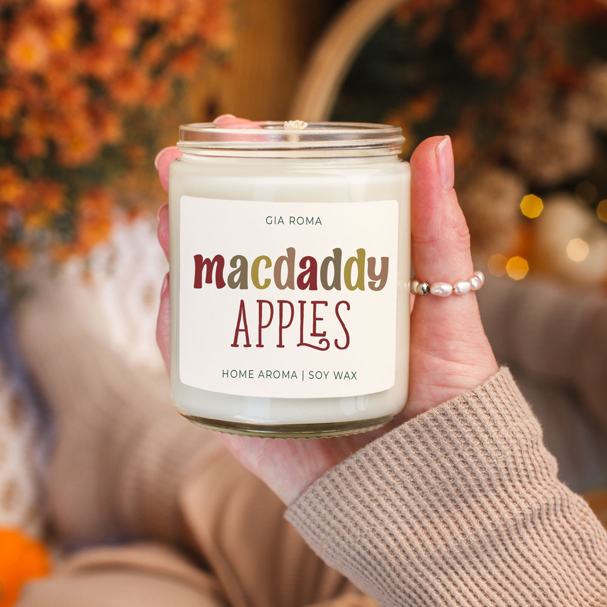 Mac Apple Candle-2