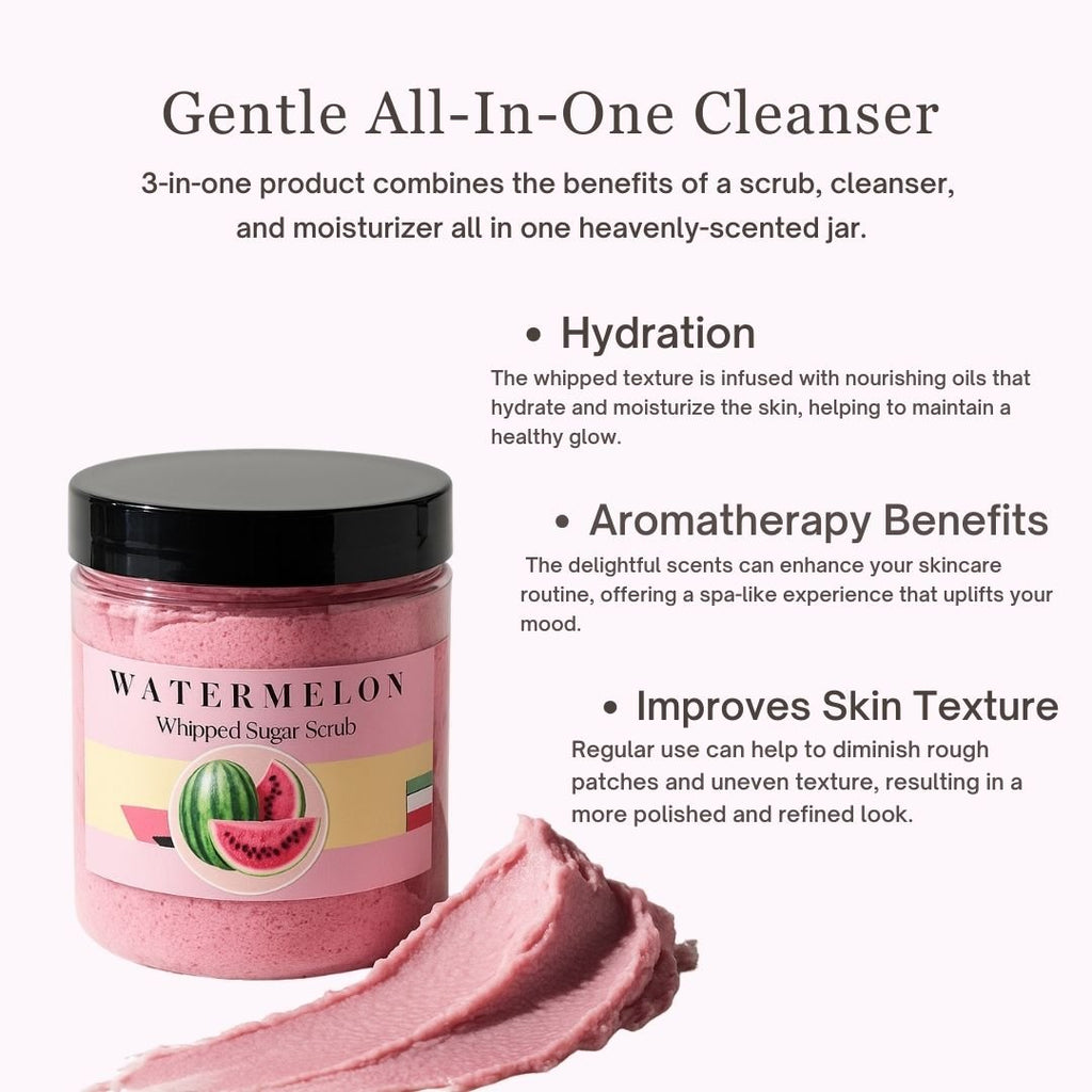 Aromatic Arabica Coffee Whipped Sugar Scrub 8 oz - AROMATIC