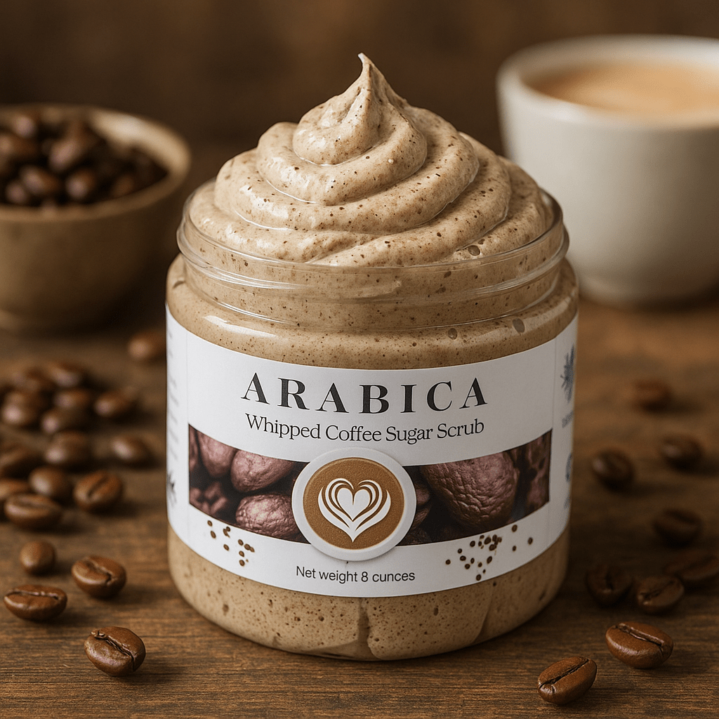 Aromatic Arabica Coffee Whipped Sugar Scrub 8 oz - AROMATIC