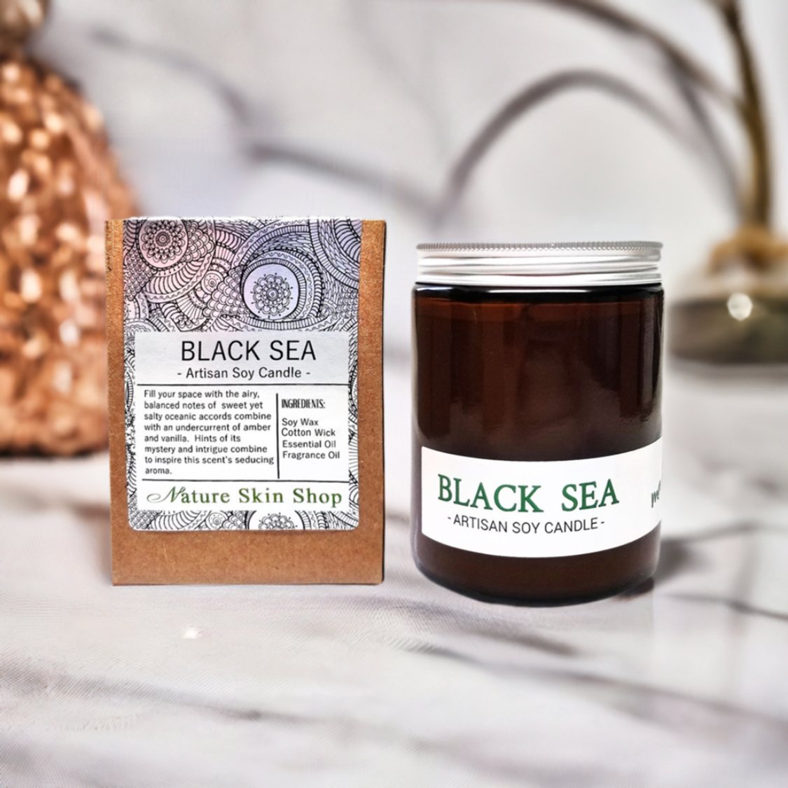 Black Sea Artisan Soy Candle