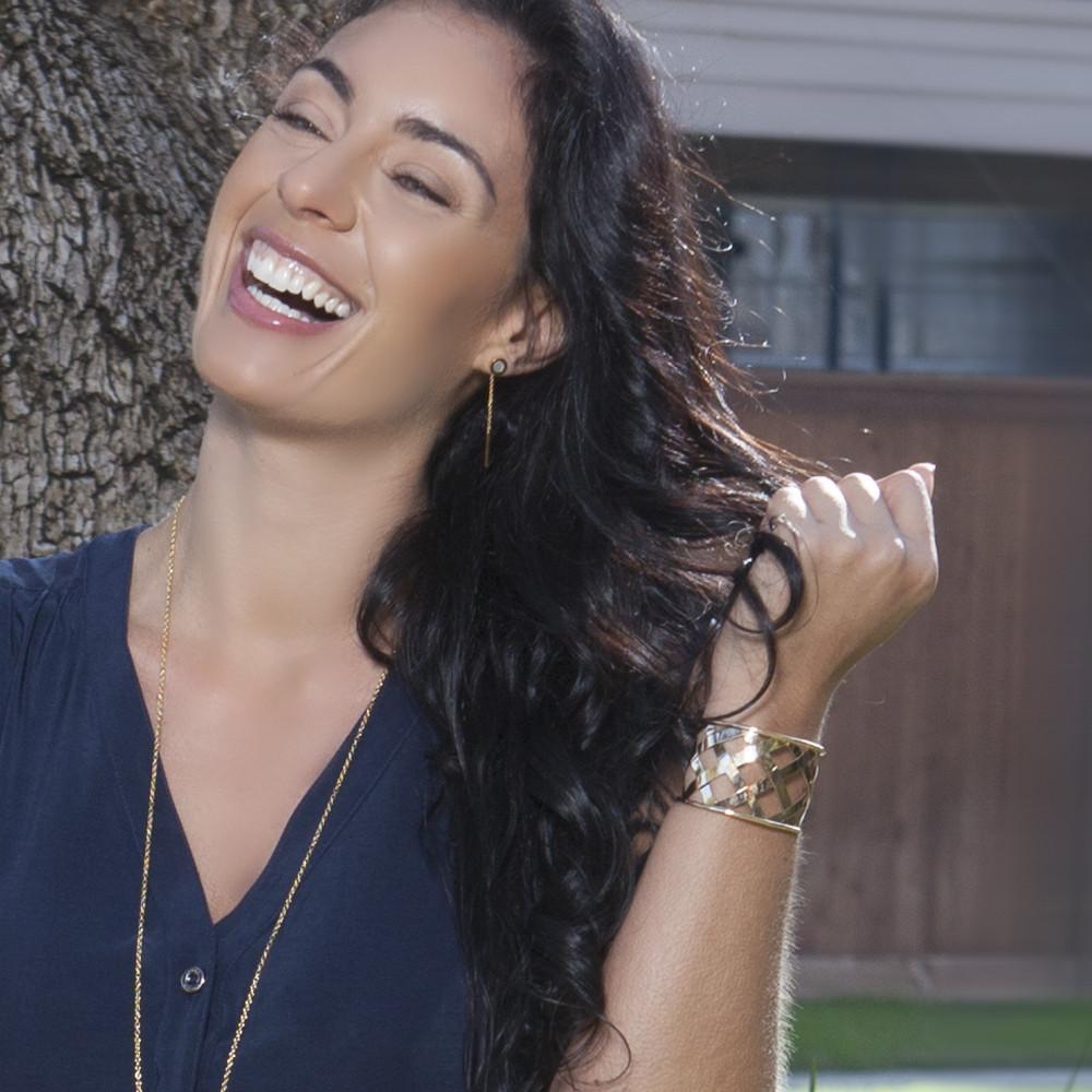 Cuffed Bracelet Gold - AROMATIC