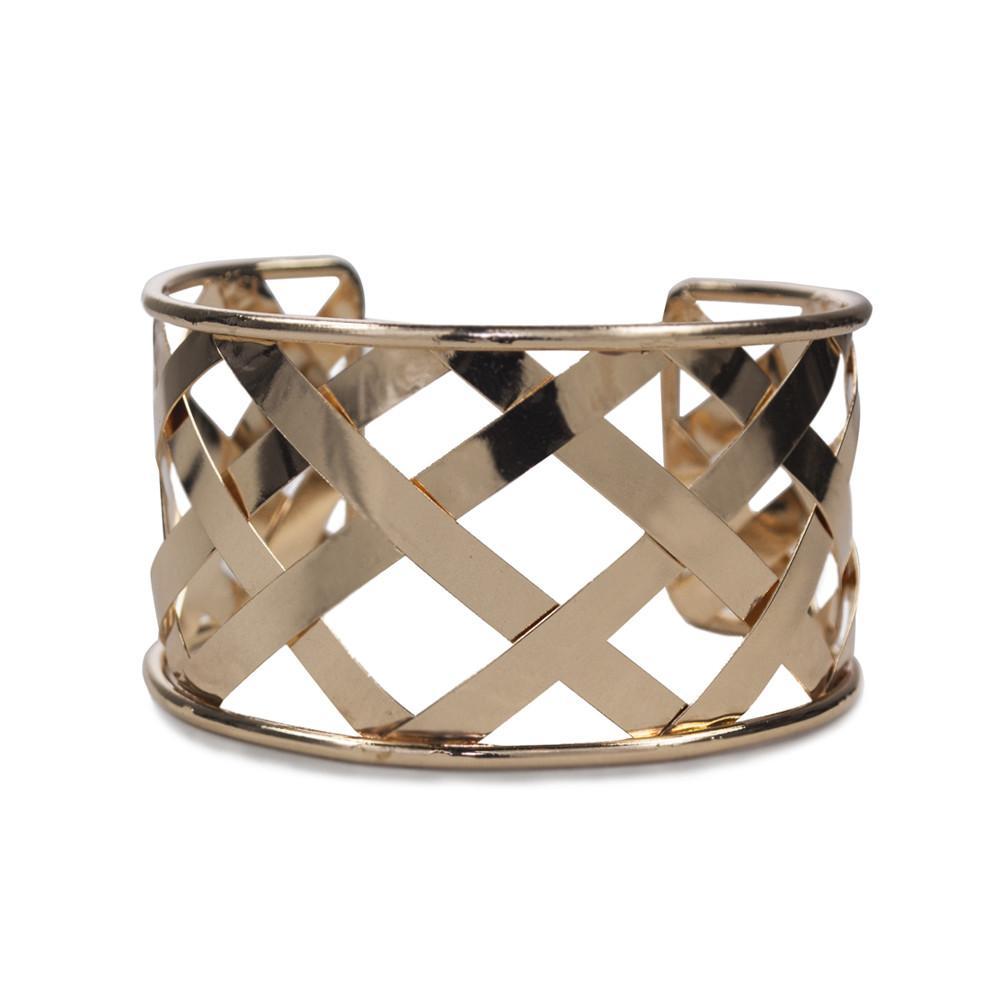 Cuffed Bracelet Gold - AROMATIC