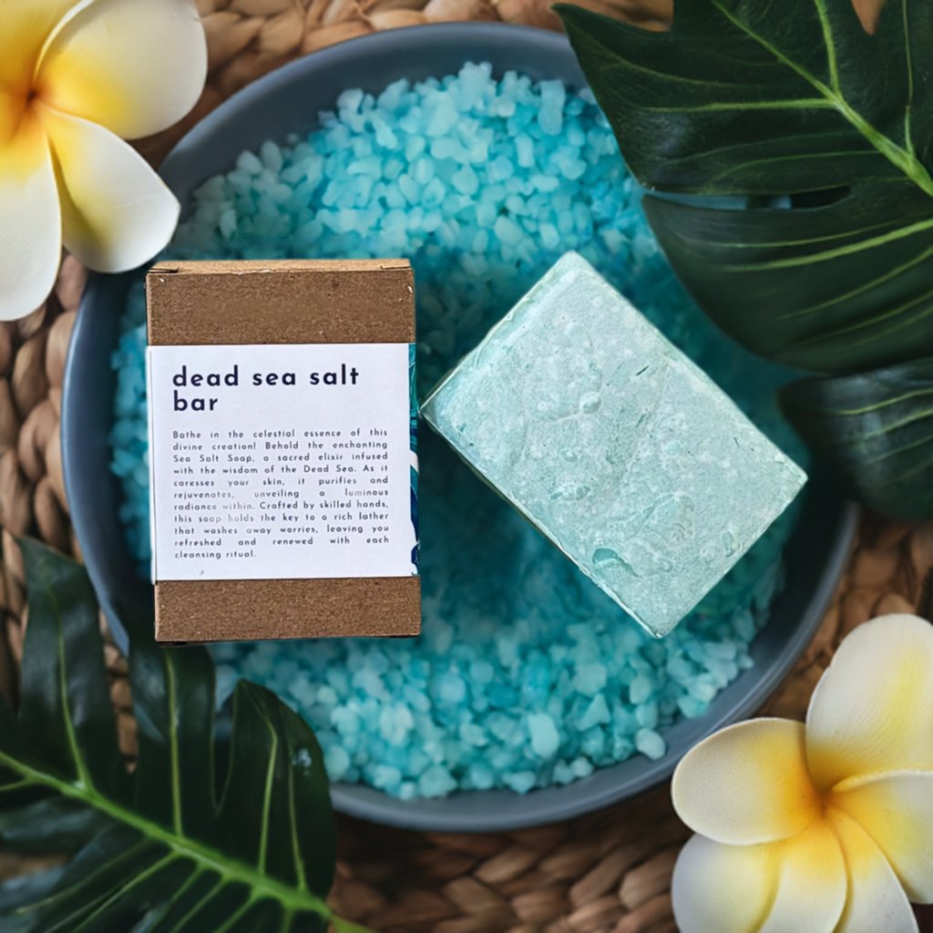 Dead Sea Salt Lover Soap, Cold Process All Natural