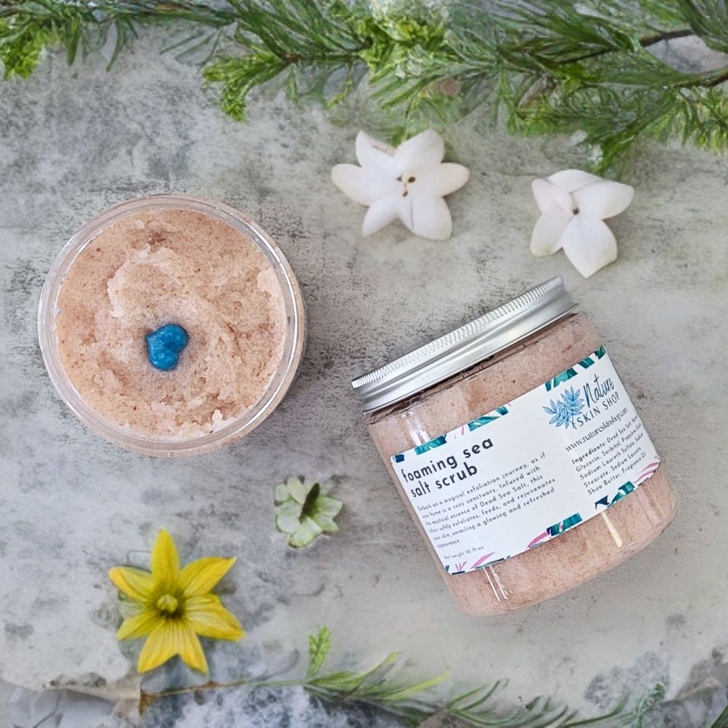 Foaming Pink Salt Scrub-4