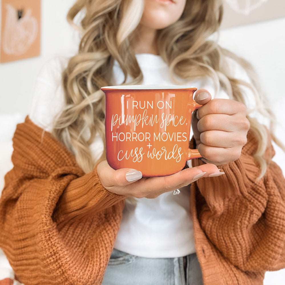Pumpkin + Horror Mug-1
