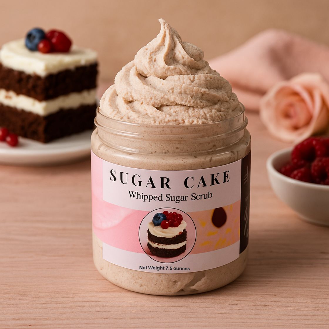 Luscious Sugar Cake Sugar Scrub - AROMATIC