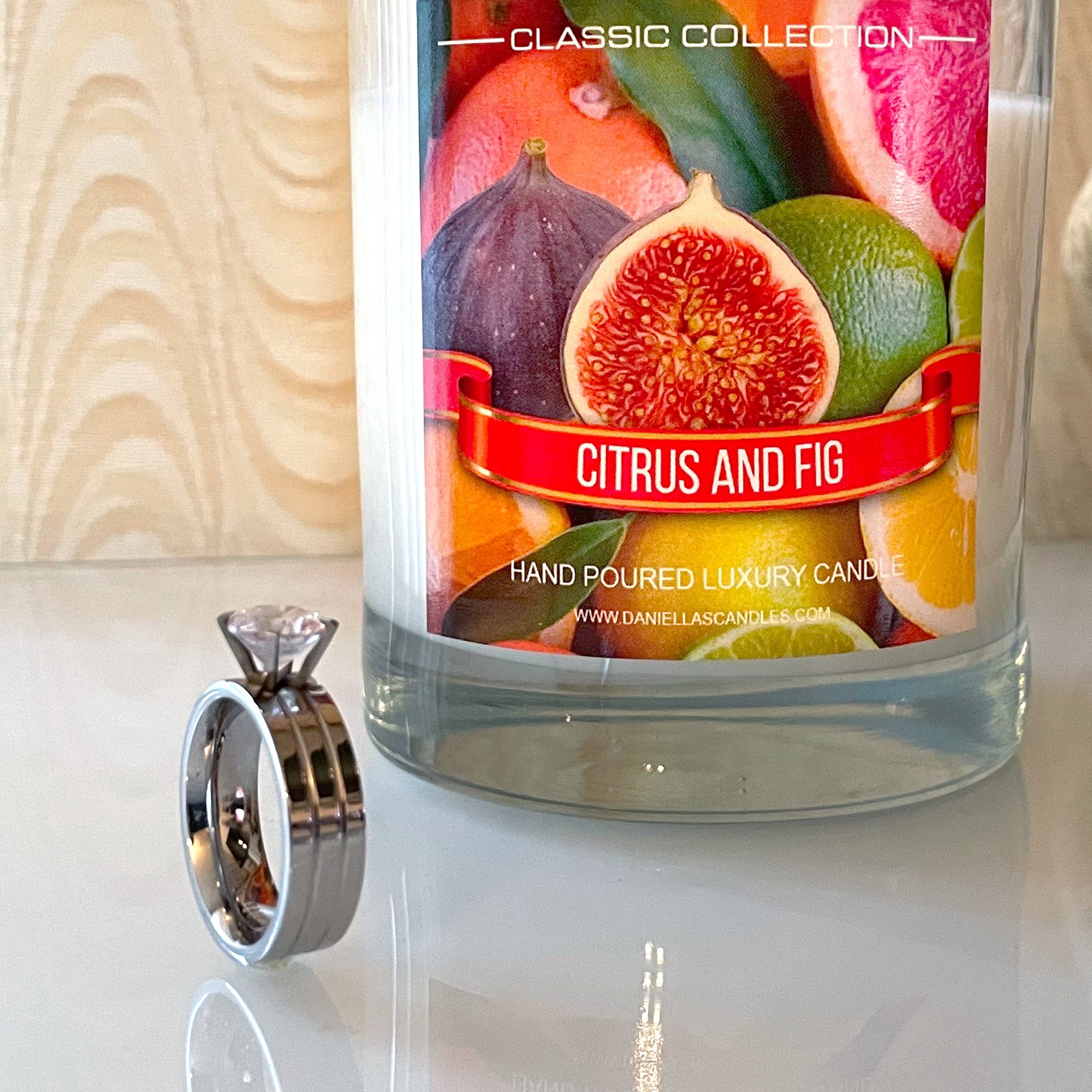 Citrus and Fig Jewelry Candle-5