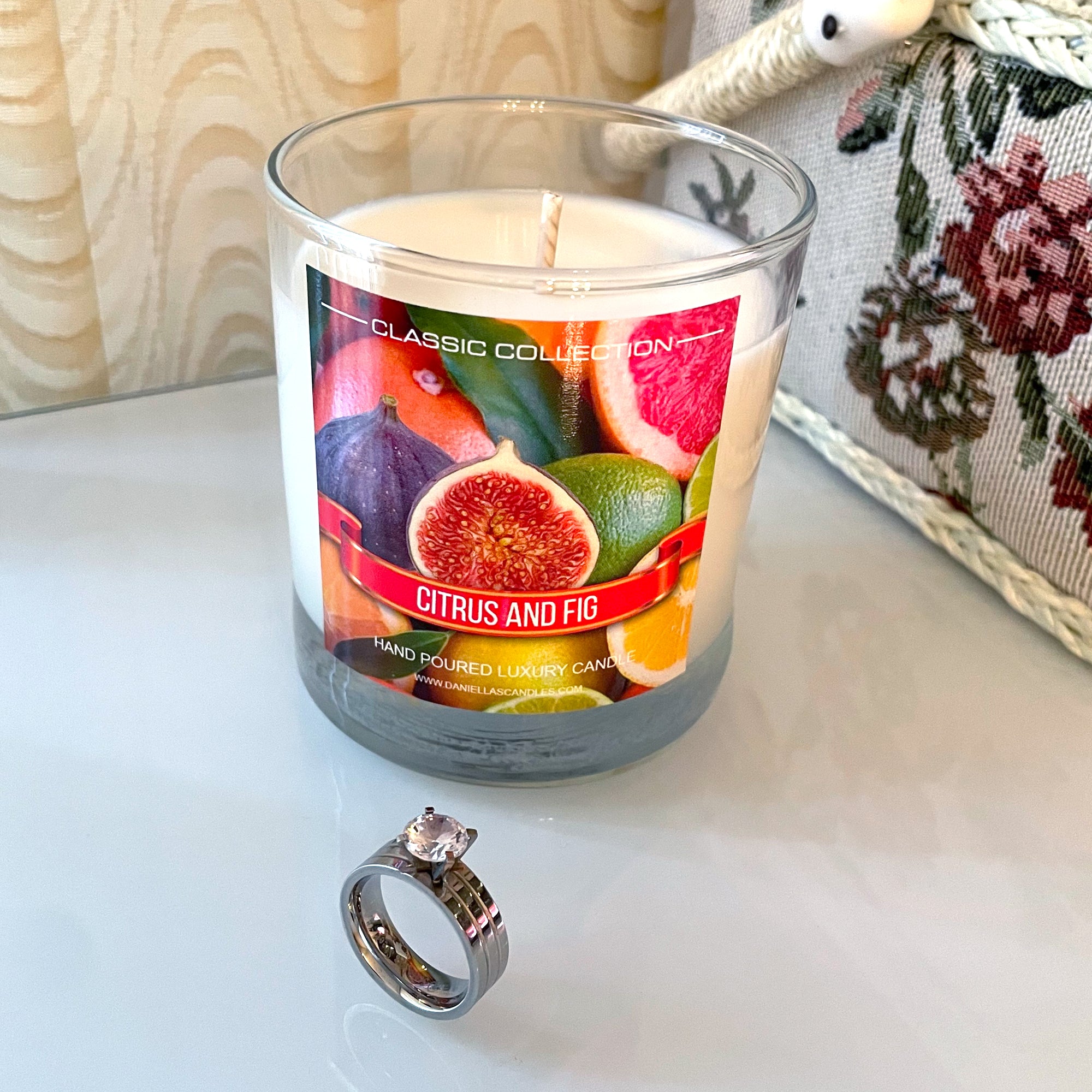 Citrus and Fig Jewelry Candle-4