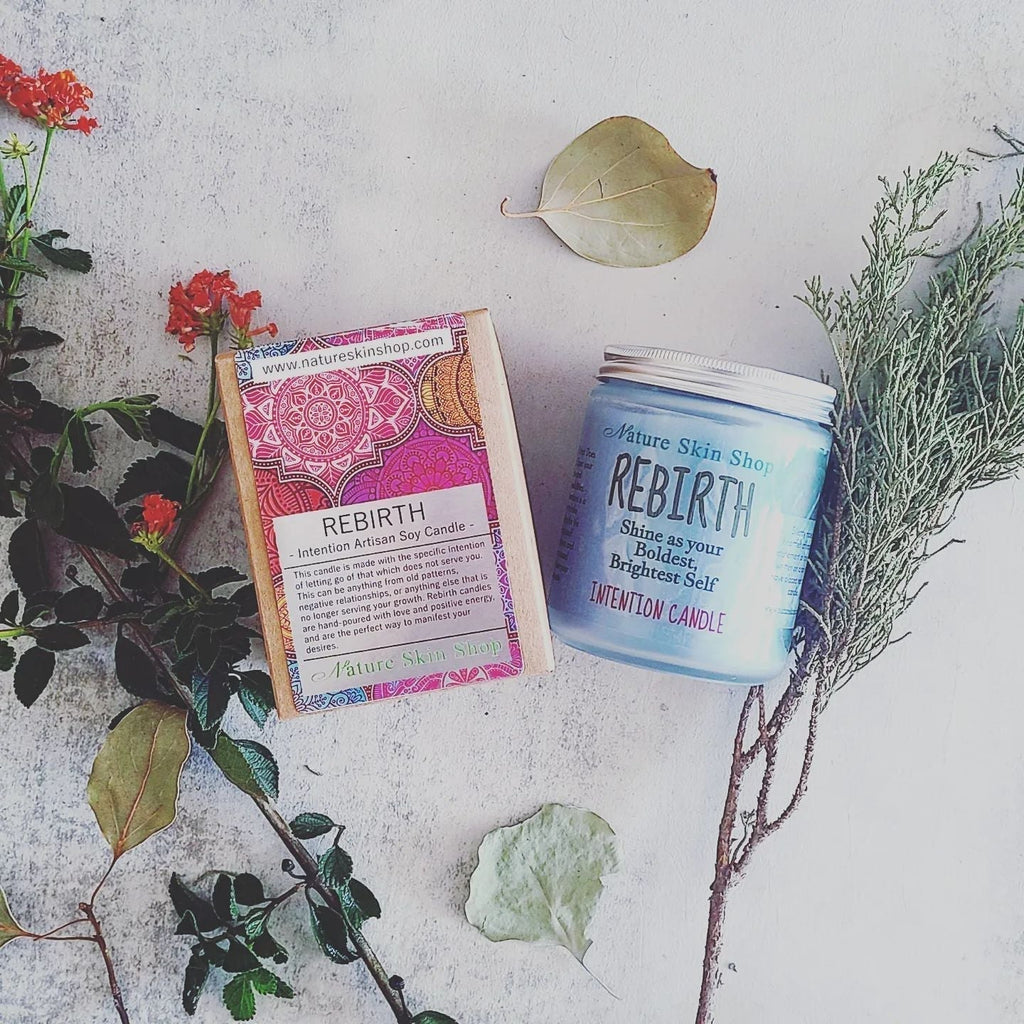 Rebirth Intention Artisan Soy Candle - AROMATIC