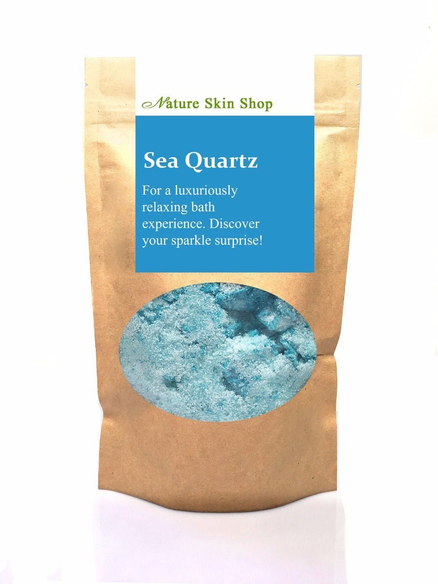 Sea Quartz Foaming Bath Soak. Hidden Surprise Bracelet Inside - AROMATIC