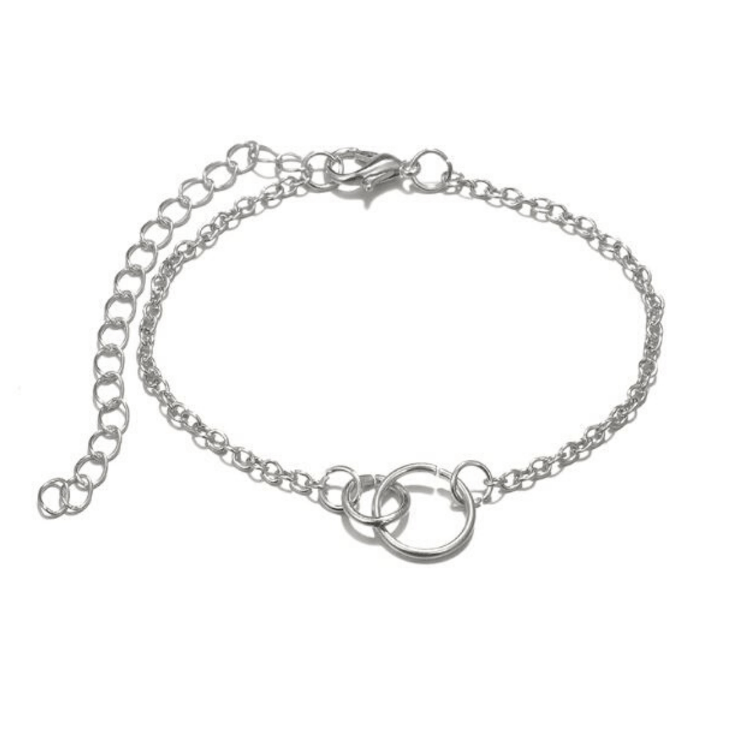 Stacked Bracelet Set 7 Silver - AROMATIC