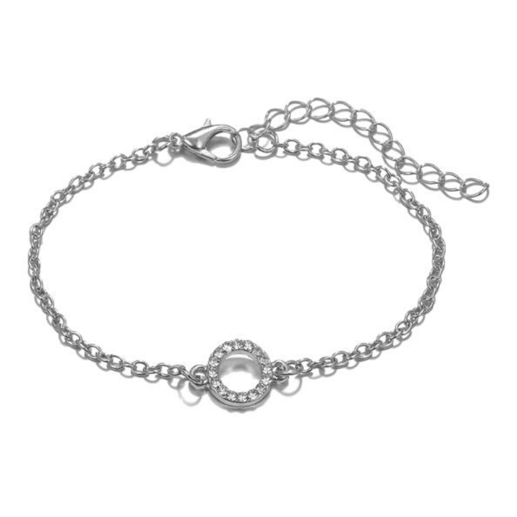 Stacked Bracelet Set 7 Silver - AROMATIC