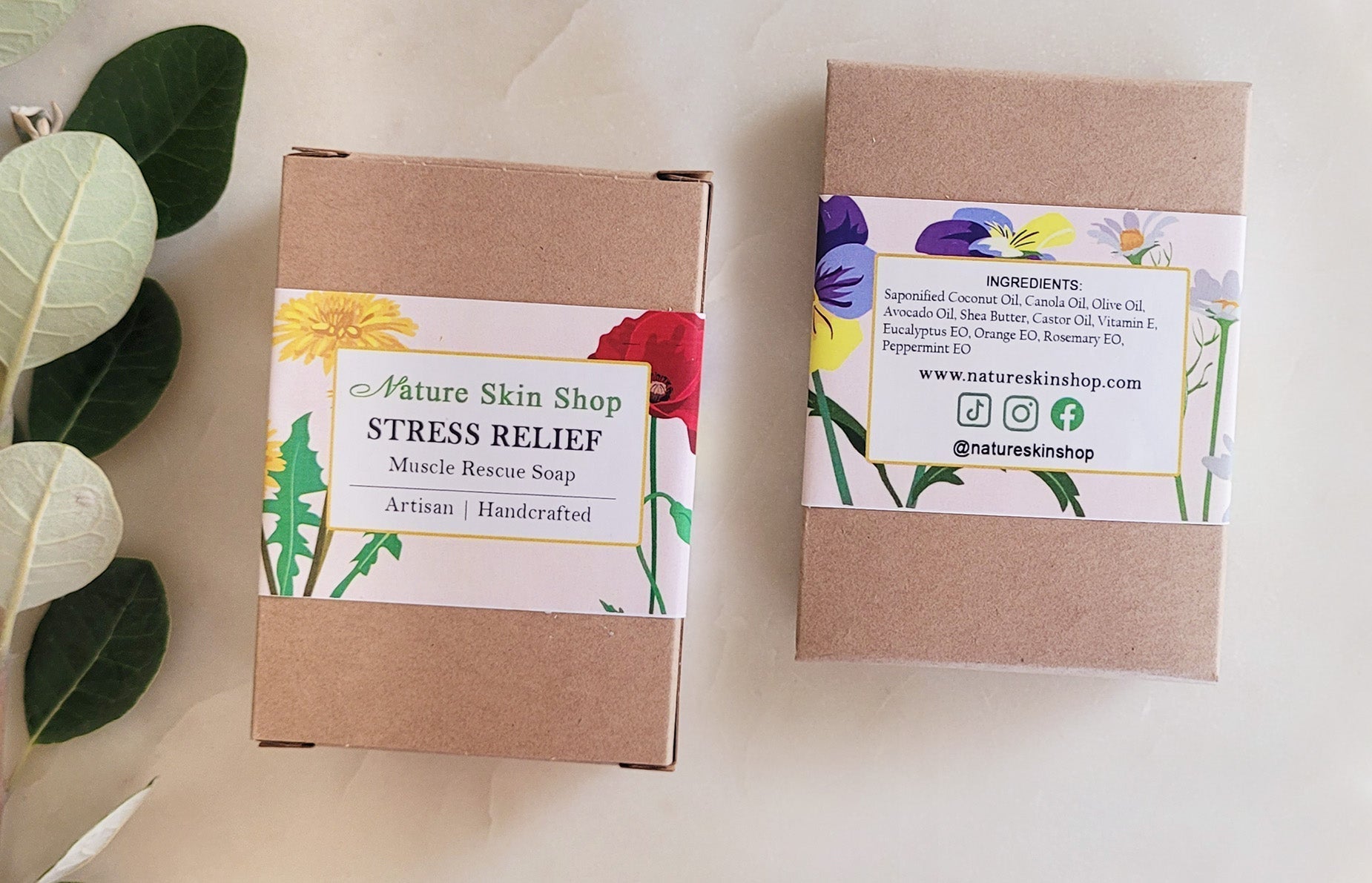 Stress Relief Double Mint Soap - AROMATIC