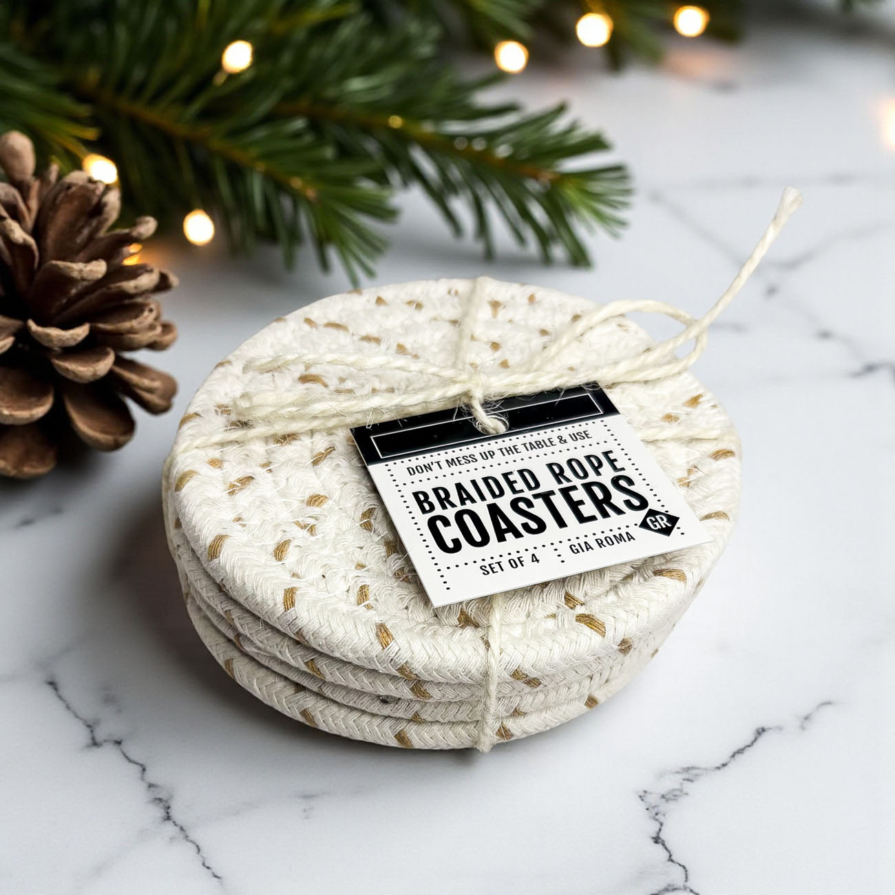 Fall Fabric Coasters-6