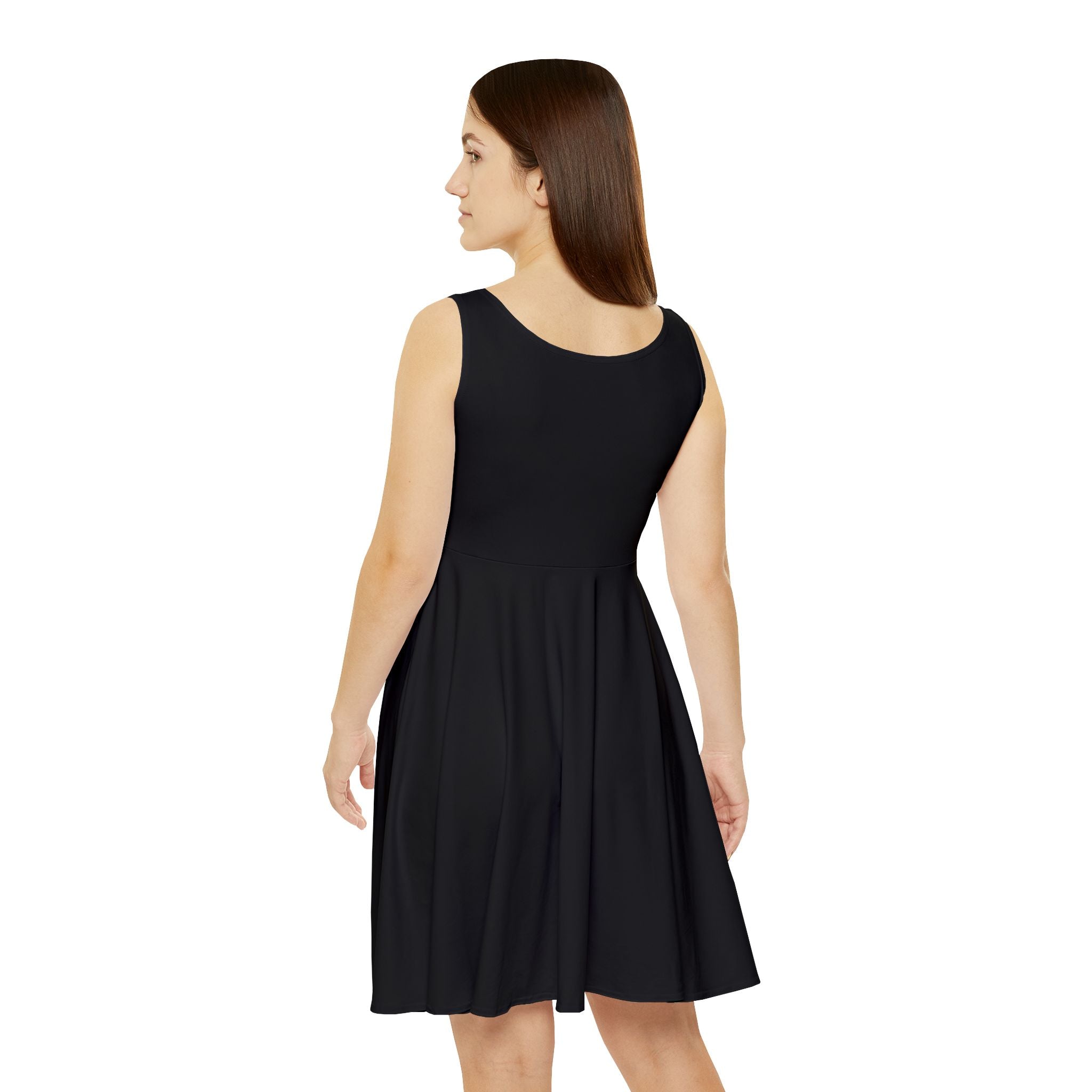 Women's Skater Dress with Inspiring Design - Perfect for Casual Outings, Parties, Gifts, Summer Events, and Everyday Wear - AROMATIC